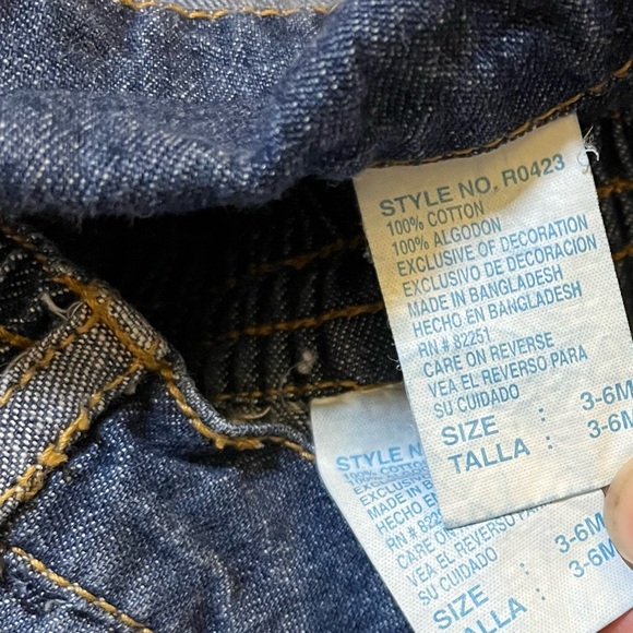 Vintage‎ 00’s kids denim set 3-6m monster truck - Picture 6 of 6